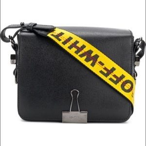 COPY - Off-White Binder Clip Purse